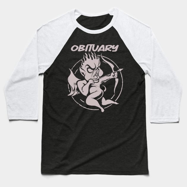 cupid obituary Baseball T-Shirt by Sad is treu